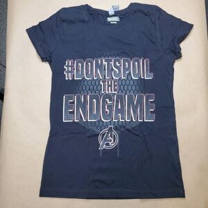 MARVEL #DontSpoilTheEndGame Avengers Tee Shirt XL